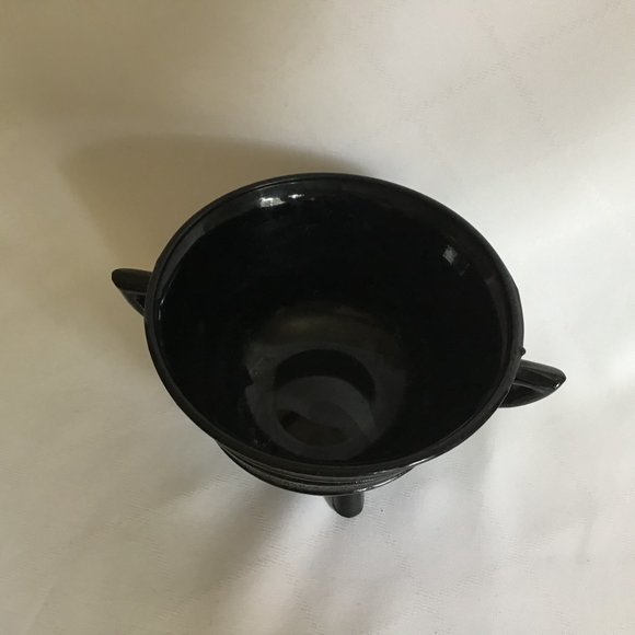 Vintage Black Amethyst Ebony Bowl Scrying/Gazing Bowl - Picture 7 of 8